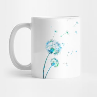 Dandelion Watercolor Painting 2 Mug